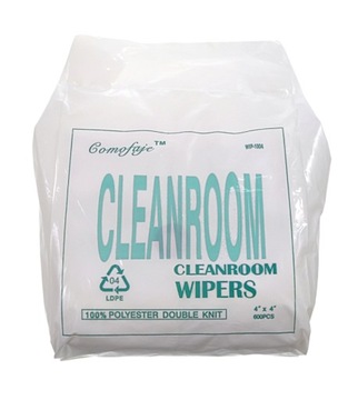 CHUSTECZKI bezpyłowe Cleanroom 10x10cm 600 szt.