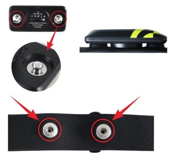 ИЗМЕРИТЕЛЬНАЯ ЛЕНТА, НАГРУДНЫЙ ИЗМЕРИТЕЛЬ ЧСС NAVIHOOD A3 ВЕЛОСИПЕД ДЛЯ ВЕЛОСИПЕДА