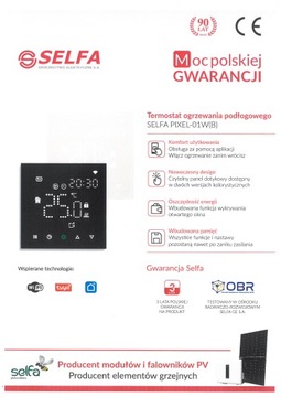 ZESTAW PREMIUM: Kabel grzejny WARMUP WIS1460W (73m)+termostat PIXEL WiFi