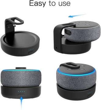 Зарядная станция GGMM D3+ для Amazon Echo Dot 3 Gen