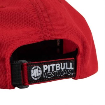 Czapka Pit Bull Snapback Classic Seascape '24 Czerwona