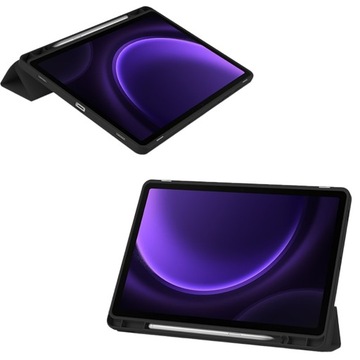 УМНЫЙ КОРПУС ТПУ + СТЕКЛО + СТИЛУС ДЛЯ SAMSUNG GALAXY TAB S9 X710 / S9 FE X510