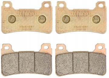 KLOCKI HAMULCOWE HONDA CB1000R 09-13 PRZÓD