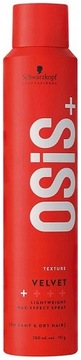 Schwarzkopf Osis+ VELVET WAX EFFECT SPRAY Lekki Spray z Efektem Wosku 200ml