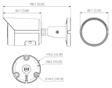 IP-КАМЕРА DAHUA IPC-HFW2241S-S-0360B