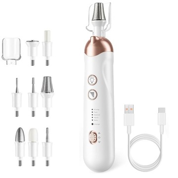 КОМПЛЕКТ USB МИНИ ЭЛЕКТРИЧЕСКОГО ФРЕЗЕРНОГО СТАНКА ДЛЯ ГВОЗДЕЙ, ПРОФЕССИОНАЛЬНЫЙ 2000 МАЧ