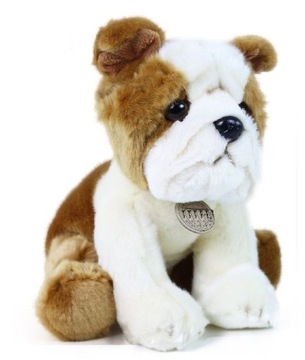 MASKOTKA BULDOG ANGIELSKI PIES REALISTYCZNY 26cm