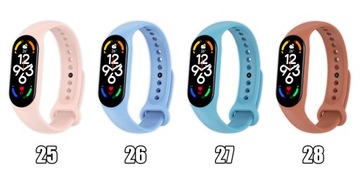 РЕМЕНЬ ДЛЯ БРАЛЕТА ДЛЯ XIAOMI MI BAND 5/6/7 МНОГО ЦВЕТОВ