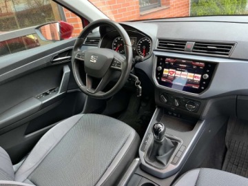 Seat Arona Crossover 1.0 EcoTSI 95KM 2018 Seat Arona 1.0 benzyna 95 KM czarny dach zarej w PL zadbany zamiana, zdjęcie 6