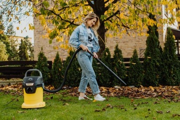 МОЩНЫЙ ПРОМЫШЛЕННЫЙ ПЫЛЕСОС KARCHER K WD3 + ВОЗДУШНЫЙ ПОТОК