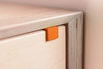 4x Проставки для регулировки фасадов 2,5мм 4шт ОРАНЖЕВЫЕ