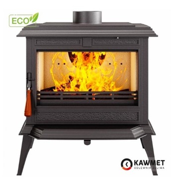PIEC PIECYK WOLNOSTOJĄCY NA DREWNO KAWMET PREMIUM PROMETEUS S11 EKOPROJEKT