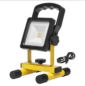 Zasilana Akumulatorowo LAMPA LED Przewód USB