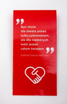 Магнитная закладка с логотипом DKMS.