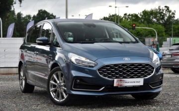 Ford S-Max II Van Facelifting 2.0 EcoBlue Twin-Turbo 240KM 2020 Ford S-Max VIGNALE FUL LED skora grzane fotele wentylacje navi. Idealny, zdjęcie 1