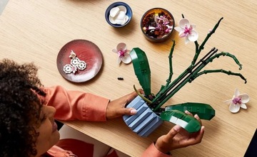 Конструкторы Орхидея / 608 элементов / Упакованы в декоративную картонную коробку