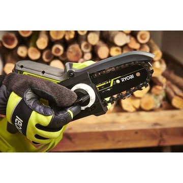 Бесщеточная пила для веток. RY18PSX10A RYOBI 5,0 Ач