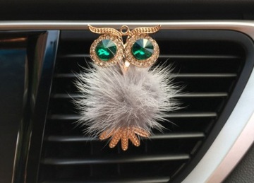 АРОМАТИЧЕСКОЕ УКРАШЕНИЕ ДЛЯ АВТОМОБИЛЯ АЛМАЗНАЯ СОВА ПОДАРОК