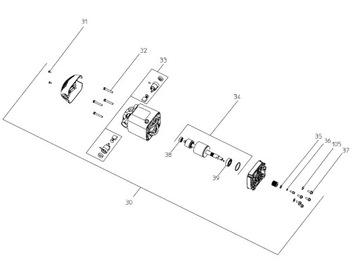 Крышка полотна торцовочной пилы Metabo KS 305 Plus