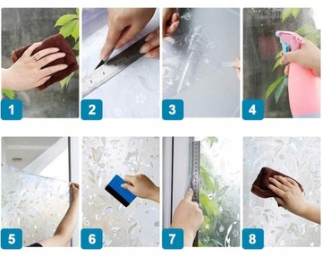 ОКОННАЯ ПЛЕНКА Самоклеящаяся статическая пленка 60x200