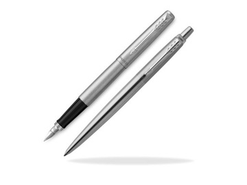 Стальная шариковая ручка Parker Jotter для студентов, оригинальный подарок с ЧЕХОЛОМ с гравировкой