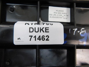 KTM DUKE 790 ПАССАЖИРСКОЕ СИДЕНЬЕ