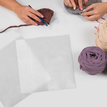 Сетка тканая Buckram листовая белая 5 шт.