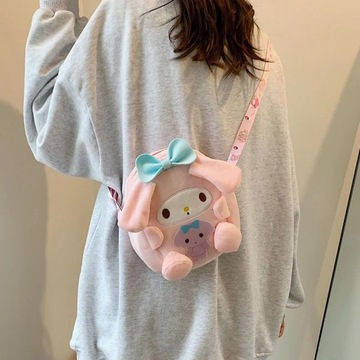 Kawaii Sanrio plecak Cinnamoroll moja melodia Kuromi Pompompurin