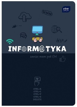 Zeszyt przedmiotowy INFORMATYKA A5/60 + ściąga