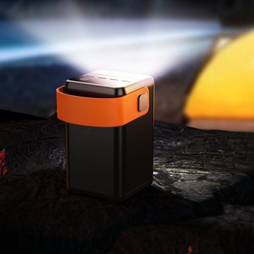 Powerbank 60000 мАч 65 Вт для ноутбука-смартфона со светодиодным фонариком USB-C USB-A