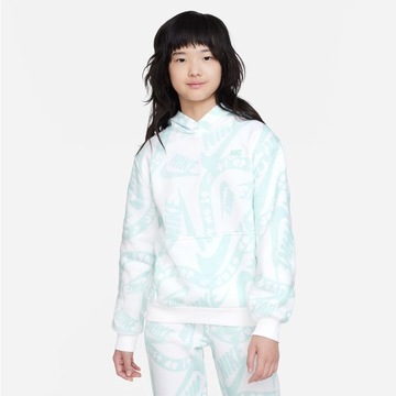 M (137-147) Bluza Nike Sportswear Club Fleece FD3168-346 zielony M (137-147