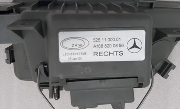 MERCEDES A-CLASS W168 ГАЛОГЕН AMG KPL