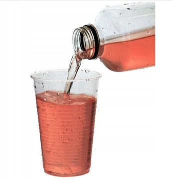 Kubki kubek plastikowe przezroczyste 200ml 3000szt