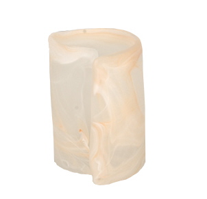 KLOSZ DO LAMP SZKLANY ALABASTER POMARAŃCZ NALEŚNIK