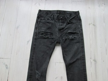 SPODNIE JEANSY ALL SAINTS- CIGARETTE FIT W30