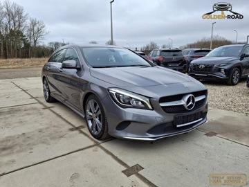 Mercedes CLA C117 Shooting Brake Facelifting 1.5 180 d 109KM 2018 Mercedes-Benz CLA CLA180 CDI klima elektryka led alu navi kamera FV 23 opl, zdjęcie 3