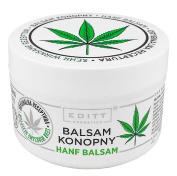 MAŚĆ KONOPNA BALSAM PRZECIWBÓLOWA MOCNA MIĘŚNIE
