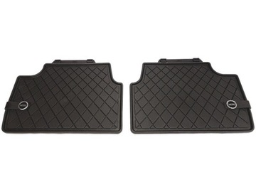 Оригинальные коврики BMW E39 черные бархатные.