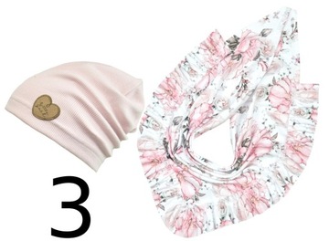 ШАПКА И ШАРФ ВЕСЕННИЙ НАБОР *цвет* размеры 48-50 3-6 л