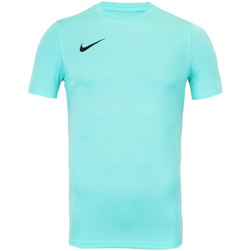 KOSZULKA MĘSKA NIKE PARK VII T-SHIRT SPORTOWY Dri-Fit Turkusowa r.L