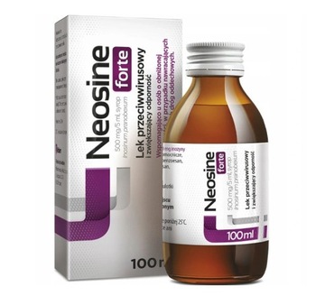 NEOSINE Forte syrop przeciwwirusowy odporność 100