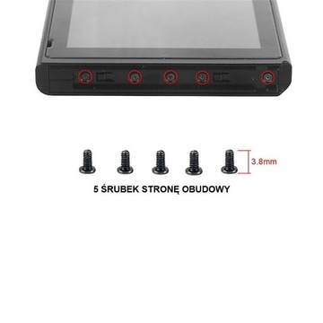 ZESTAW 17 ŚRUBEK ŚRUBKI WKRĘTY KOMPLET DO OBUDOWY NINTENDO SWITCH