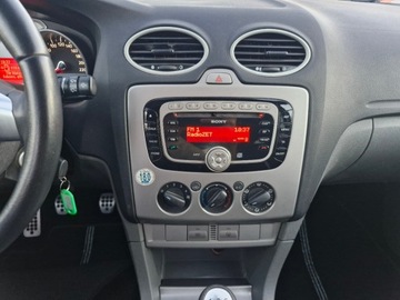 Ford Focus II Kombi 1.6 Duratec 100KM 2010 Ford Focus Lift Sliczny czarny 1.6 benzyna 213 tys km bezwypadkowy z Niemi, zdjęcie 23