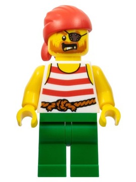 Lego figurka pirates pirat pi190 1 szt N