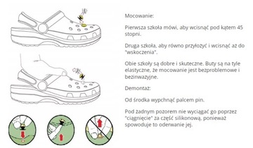 PINY PRZYPINKI DO BUTÓW CROCS WPINKI Hello Kitty Kuromi 10 sztuk nr 4