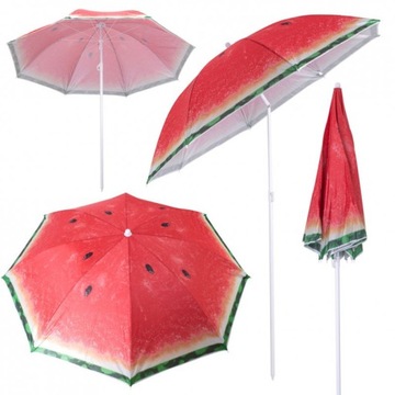 Parasol ogrodowy plażowy regulowany 150cm łamany