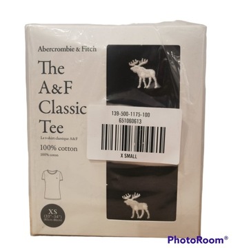 Koszulka T-shirt Abercrombie & Fitch r. XS 3 pack