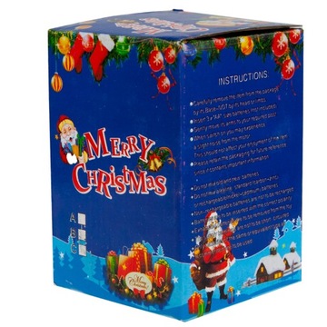 САНТА ШАПКА ИГРАЕТ Танцует ЗАБАВНЫЙ подарок РОЖДЕСТВО