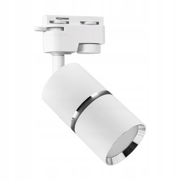 Kinkiet biały chrom IP20 ruchomy do szynoprzewodu DIOR TRA GU10 35W Ideus 0