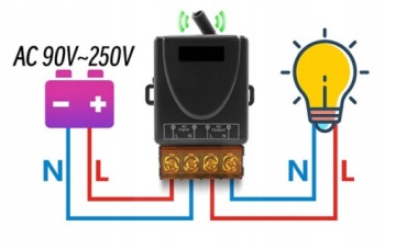 2x REMOTE CONTROL 230V AC 90-250V 30A 100m